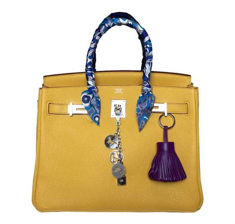 yellow hermes bag|hermes birkin yellow bag.